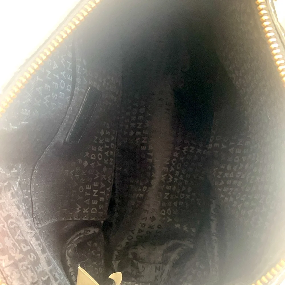 Kate Spade New York Black Leather Crossbody Purse